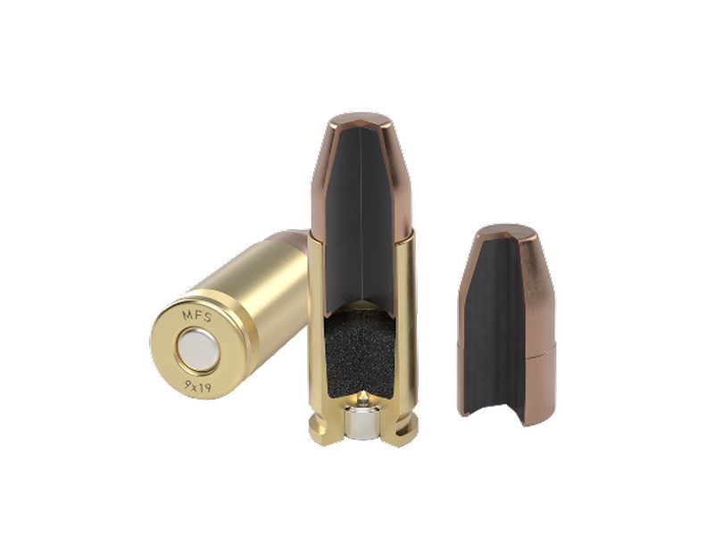 50 Munitions MFS Cal.9×19 mm FMJ Subsonique 154 grs – Image 2